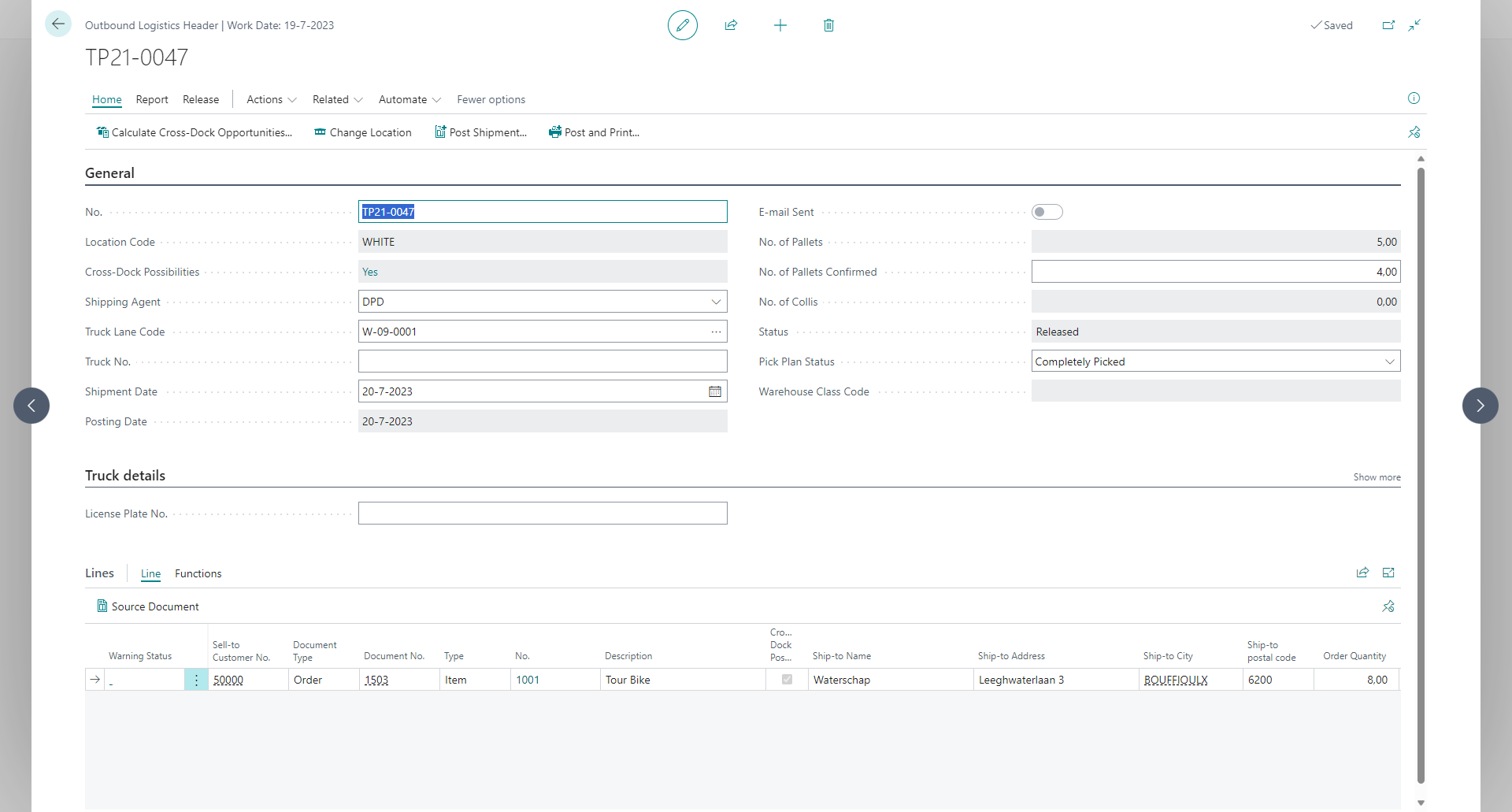 2023-10-06 11_41_19-Edit - Outbound Logistics Header - Dynamics 365 Business Central en nog 5 andere